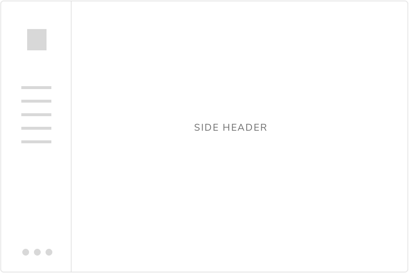 Side Header